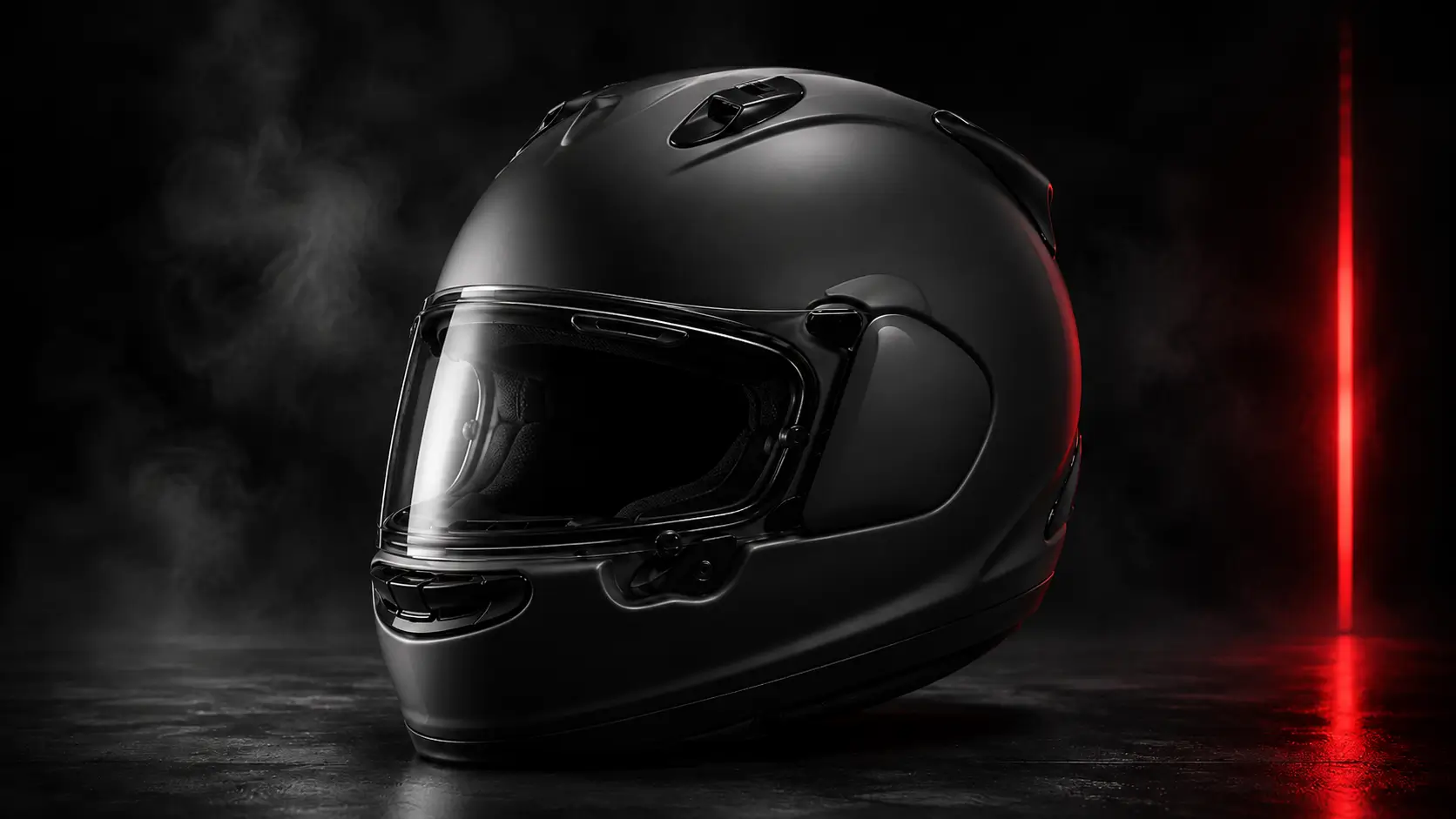 Base de casque noire unie