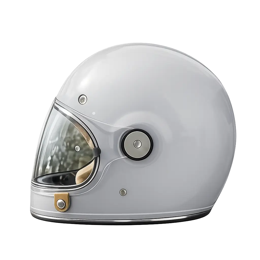 Casque avant peinture